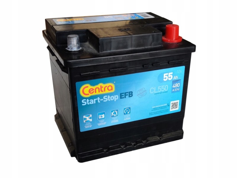 Аккумулятор Centra EFB CL550 55 Ah
