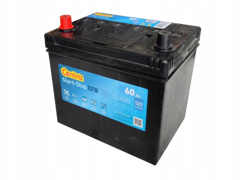 Аккумулятор Centra EFB CL604 60 Ah Asia e L+