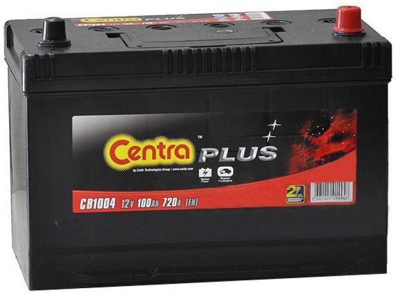 Аккумулятор Centra Plus CB1004 100 А/ч 720A R+