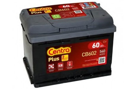 Аккумулятор Centra Plus CB602 60A/h 540A R+