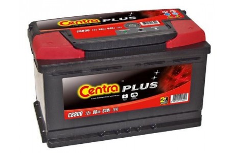 Аккумулятор Centra Plus CB800 80 А/ч 640A R+
