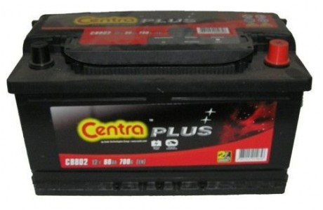 Аккумулятор Centra Plus CB802 80 А/ч 700A R+