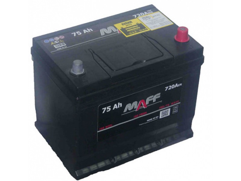 Аккумулятор MAFF Premium Asia 70 A/h 700А R+/L+