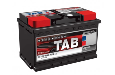 Аккумулятор Tab Magic 75 A/h 750A (EN) R+