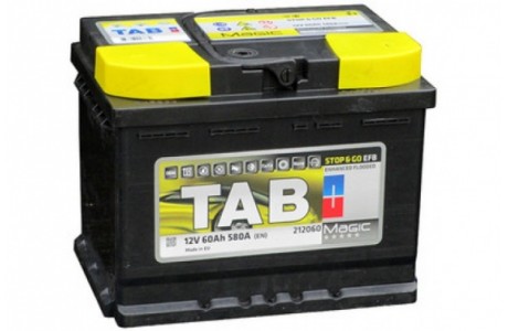 Аккумулятор TAB Magic Stop&Go Asia EFB 60 JR (60 А·ч)