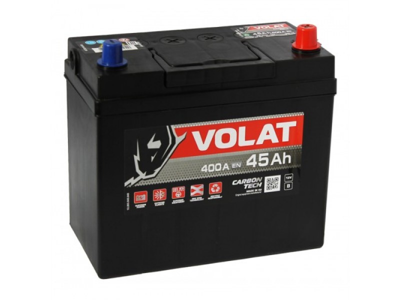 Аккумулятор VOLAT Ultra ASIA 45 A/h 400А R+