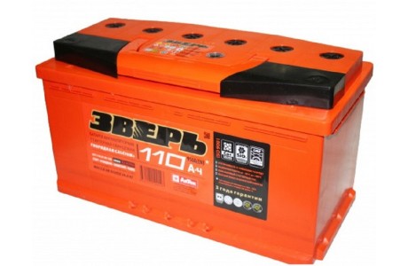 Аккумулятор Зверь 110 A/h 950A R+