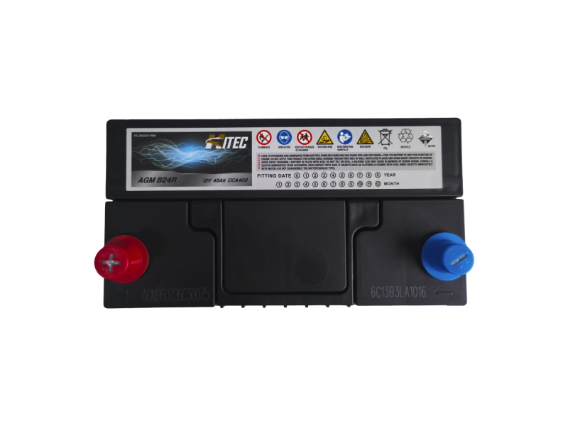 Аккумулятор HITEC AGM Asia 45 (45 Ah) 400 А, L+ B24