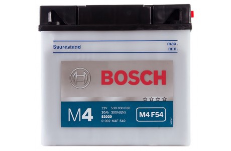 Аккумулятор Bosch M4 F54 530 030 030 (30 A/H)