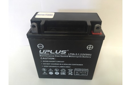 Аккумулятор UPLUS Super Star LT5A-3-1, (YB5L-B)