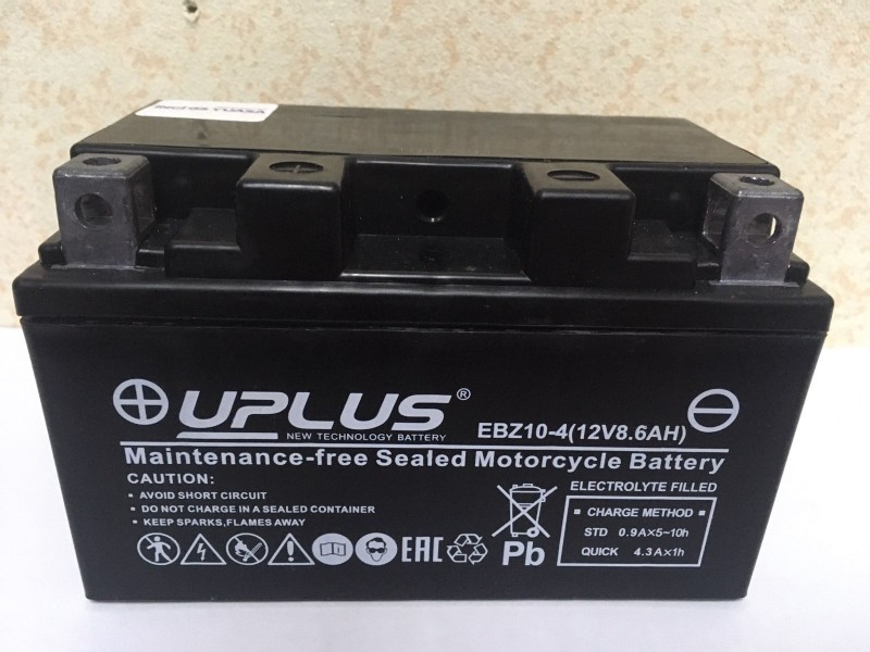 Аккумулятор Uplus super star EBZ10-4 YTZ10s 508901