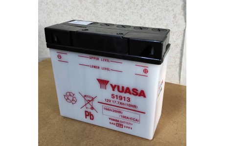 Аккумулятор Yuasa 19 A/h 170 А en/100cca