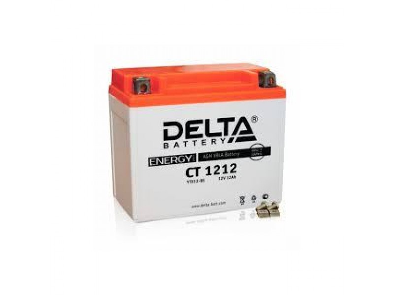 Аккумулятор Delta CT1212 (YTX14-BS, YTX12-BS)