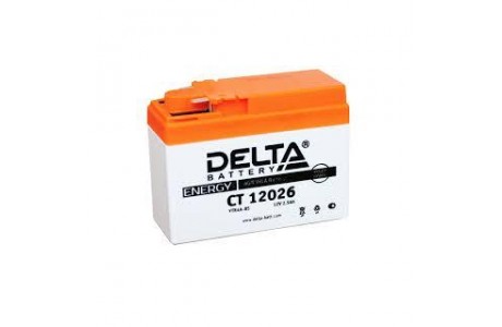 Аккумулятор Delta CT12026 (YTX4A-BS)
