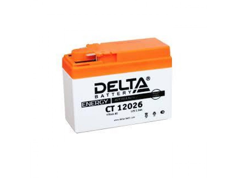 Аккумулятор Delta CT12026 (YTX4A-BS)