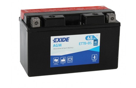 Аккумулятор Exide ET7B-BS (6,5 A/h), 85А L+
