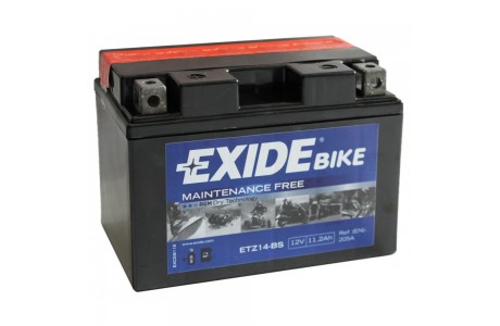 Аккумулятор Exide ETZ14-BS (11,2 A/h), 205A L+
