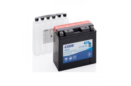 Аккумулятор Exide ET14B-BS (12 A/h), 190А R+