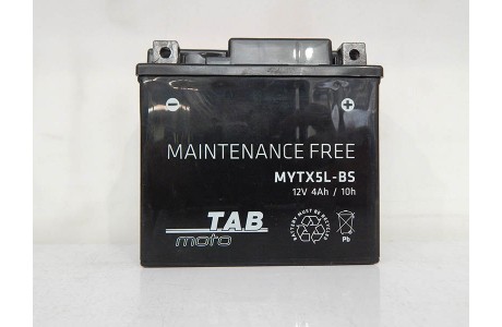 Аккумулятор TAB YTX5L-BS (4 А·ч)
