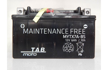 Аккумулятор TAB YTX7A-BS (6 А·ч)