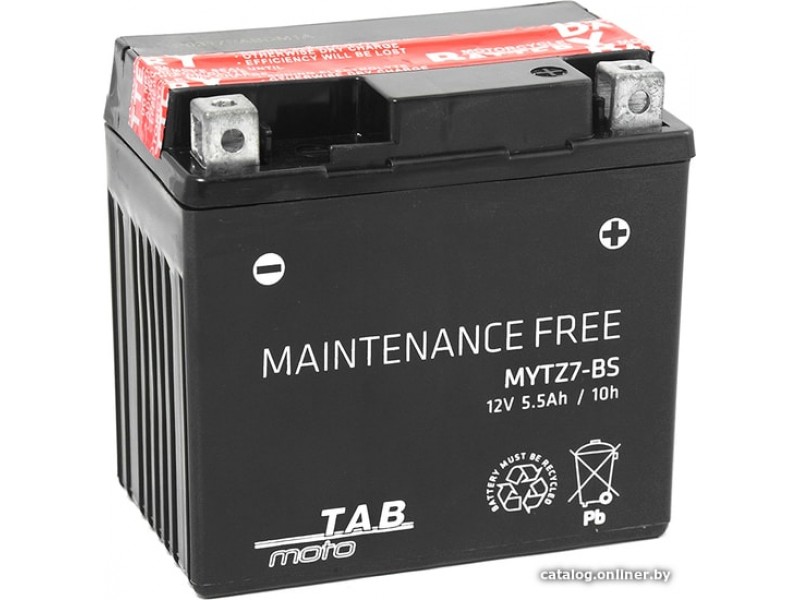 Аккумулятор TAB YTZ7-BS (5.5 А·ч)